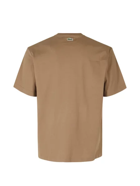 Tricou Lacoste cu broderie din jerseu