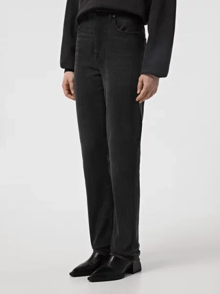 Прямі джинси Only поліестер/перероб. чорний