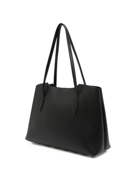 Geantă shopper Guess cu autograf negru