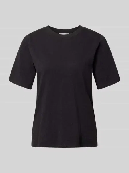 Męski t-shirt o kroju regular fit z czystej bawełny Marc O'polo Denim czarna