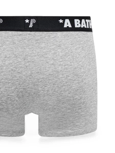 Boxeri A Bathing Ape® cu autograf gri