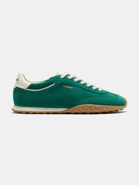 Hoff BRIDGE FL GREEN sneakers pentru femei din piele întoarsă verde