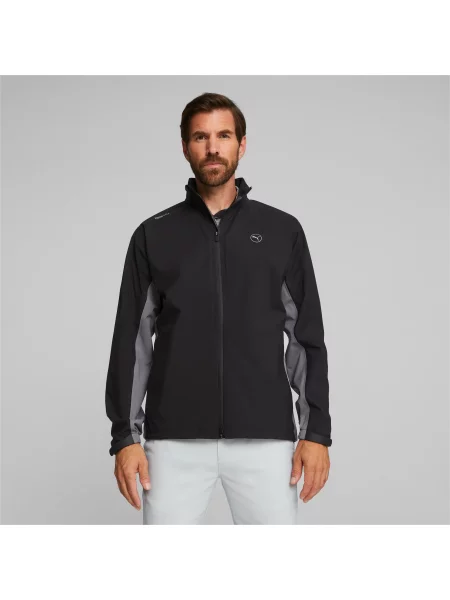 PUMA Golfowa Kurtka Przeciwdeszczowa DRYLBL czarny