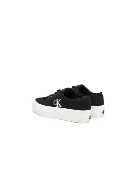 Tenis superge Calvin Klein Jeans Vulc Flatform Low Cv Mg črna