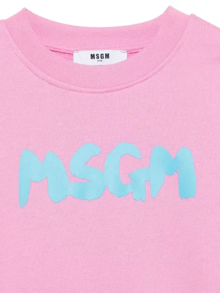 Bluza dziecięca Msgm różowa