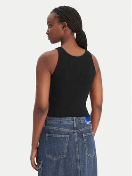 Felső Karl Lagerfeld Jeans fekete