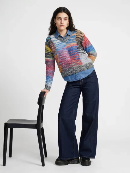 Blugi cu picior larg Levi's® albastru