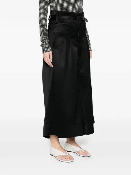 Spodnie Junya Watanabe plisowane czarne