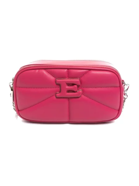 Torebka crossbody Ermanno Scervino skórzana różowa