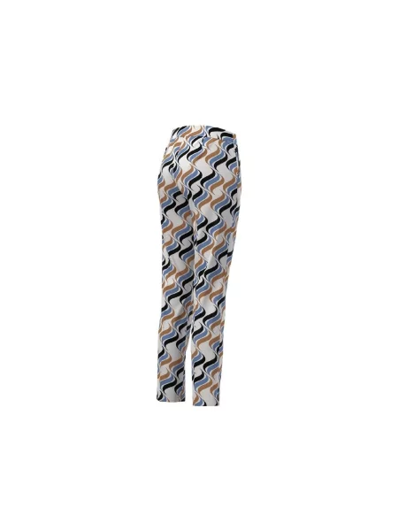 Pantaloni Linea Emme Marella alb