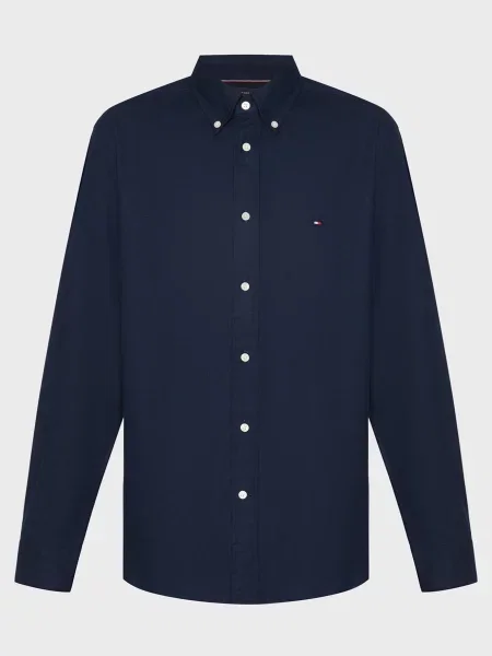 Сорочка Tommy Hilfiger в ялинку синя