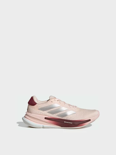 Переработанный кроссовки для бега Adidas розовые