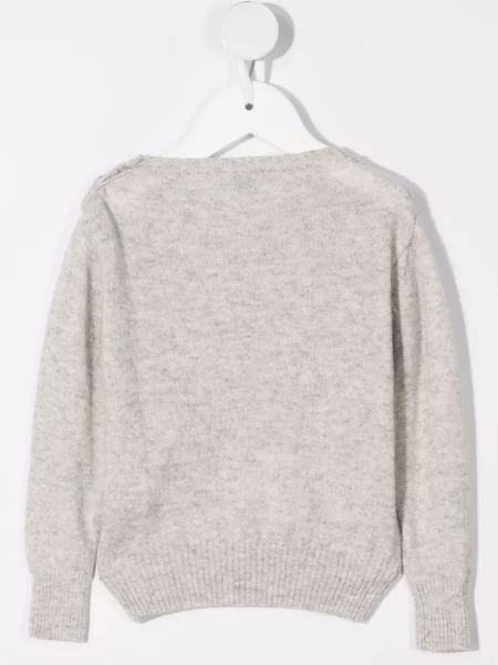 Sweter dziecięcy Siola szary
