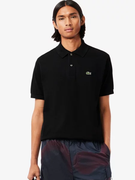 Поло Lacoste чорне