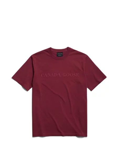 Tricou Canada Goose cu autograf roșu