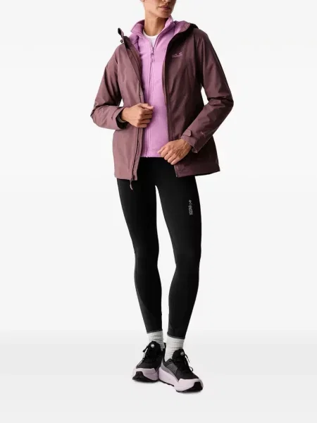 Kurtka Jack Wolfskin fioletowa