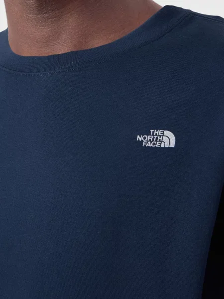 THE NORTH FACE Mikina ESSENTIAL SIMPLE DOME námornícka modrá biela