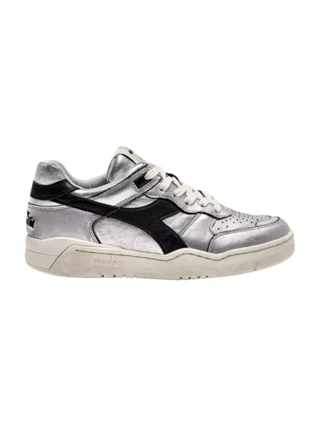 Sneakersy Diadora skórzane retro szare