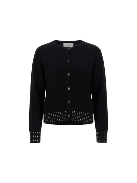 Kardigan Kaos wełniany czarny