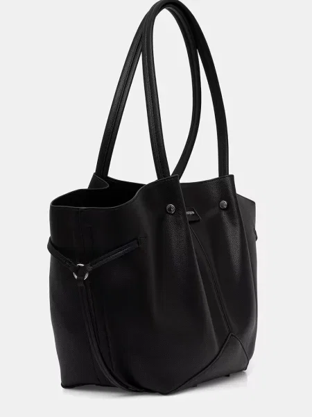 Karl Lagerfeld geantă tote pentru femei cu imitație de piele negru