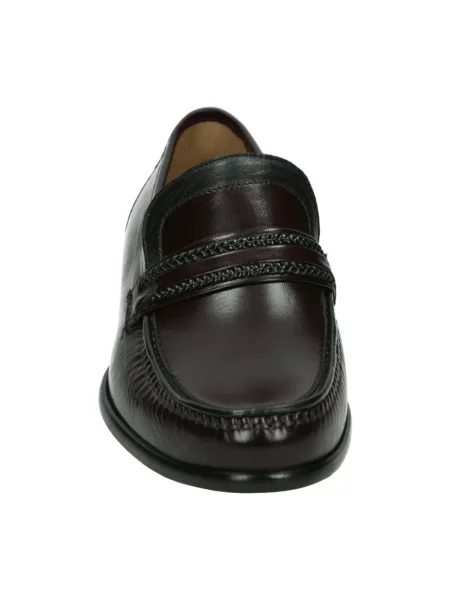Półbuty Loake wsuwane brązowe