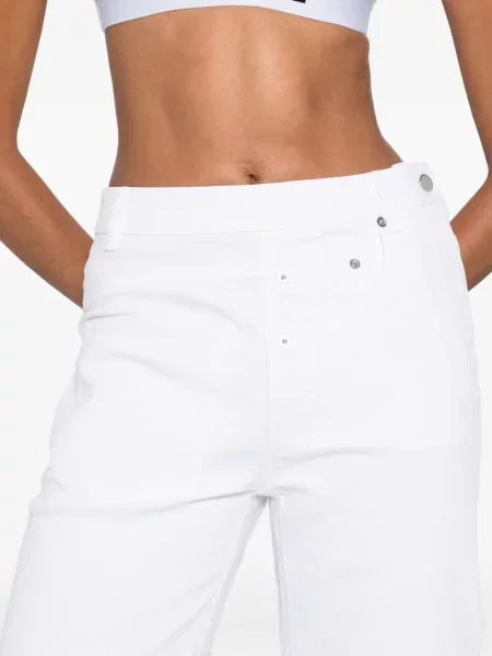 Pantaloni Medeea alb
