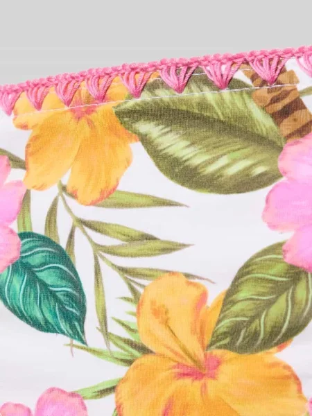 Figi bikini z bocznym wiązaniem model TORTUGA DIMKA' Banana Moon białe