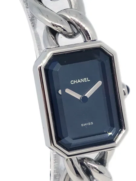 Hodinky Chanel Pre-owned černé