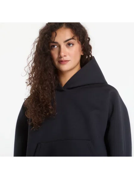 Φούτερ Nike Pregame Fleece Oversized Hoodie Black/ Black S μαύρο