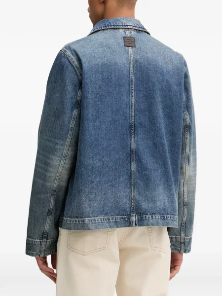Geacă de blugi Allsaints albastru