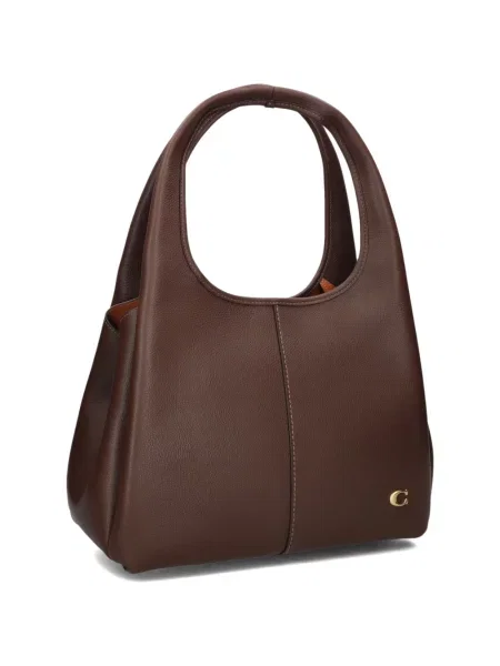 Coach torebka skórzana brązowy