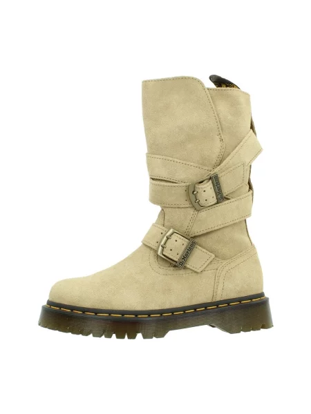 Pantofi Dr. Martens cu bretele maro