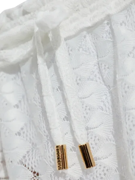 Fusta maxi Melissa Odabash alb