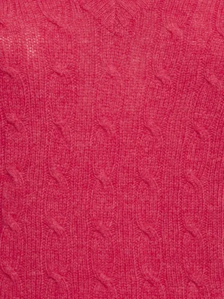 Карирана плетена риза Polo Ralph Lauren синьо