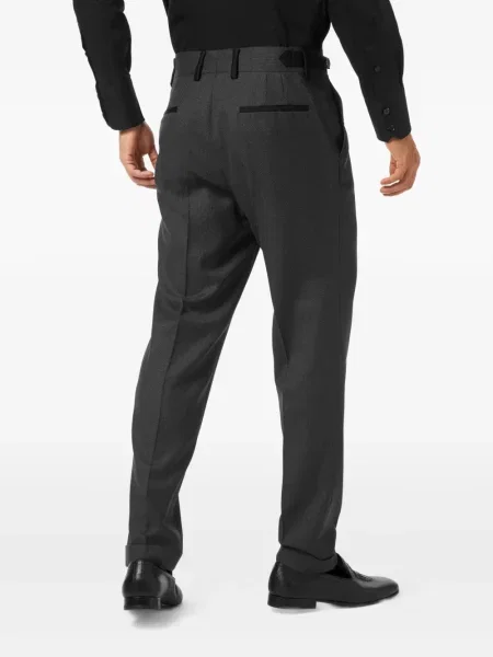 Pantaloni Billionaire plisate gri