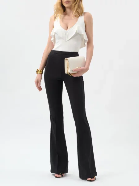 Брюки Elisabetta Franchi черные