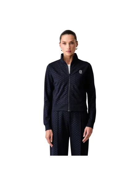 Bluza rozpinana Guess niebieska