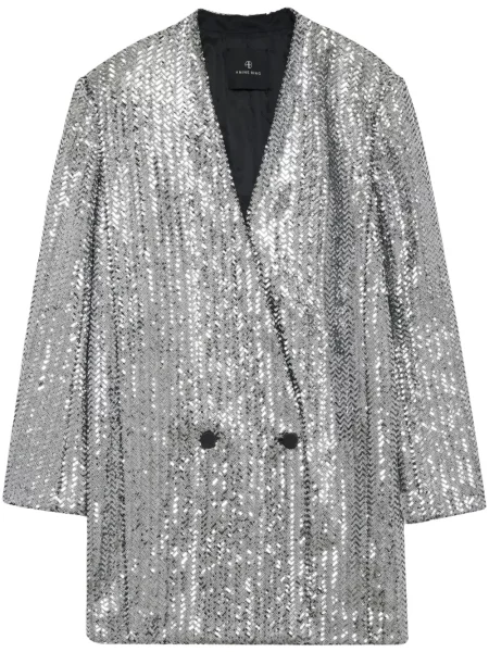 Rochie Anine Bing de costum argintiu