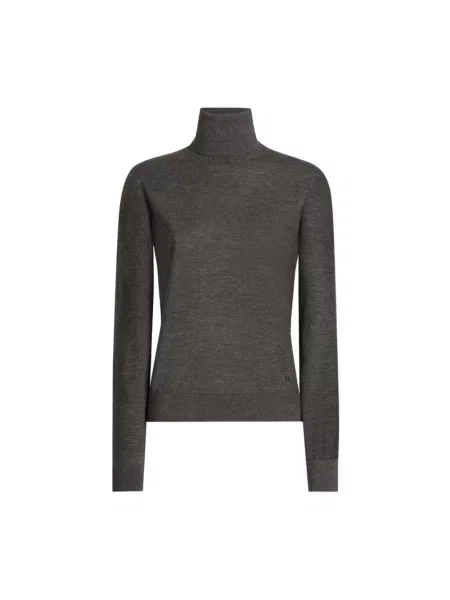 Sweter z golfem Dolce And Gabbana do golfa szary