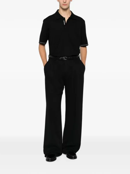 Scurt tricou polo Ferragamo negru