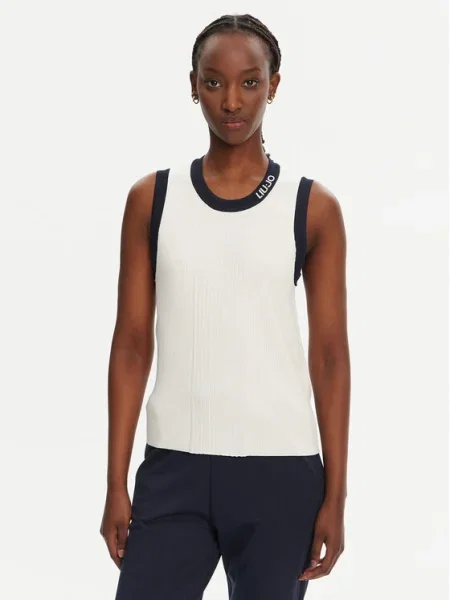 Liu Jo Sport Pulover alb