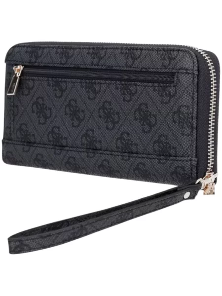 Portofel Guess cu autograf din piele gri