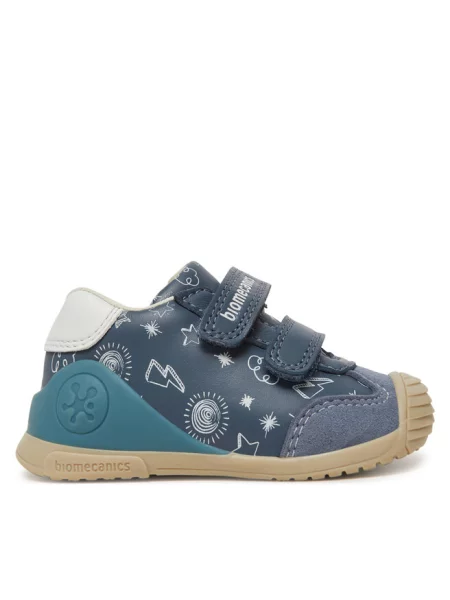 Sneakersy Biomecanics niebieskie