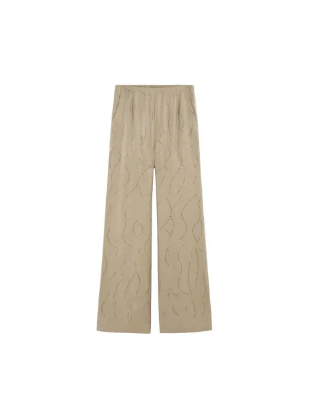 Scalpers Pantaloni deschis maro