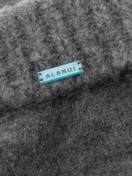 Šilkinės pirštines Alanui pilka