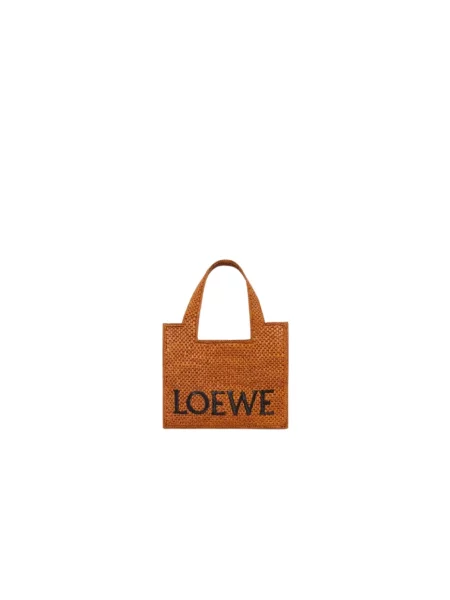 Shopperka Loewe brązowa