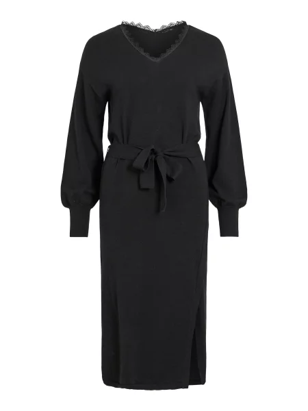 VILA Rochie tricotat VIRicky' negru