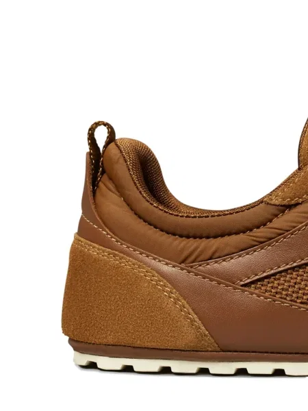 Sneakerși Tory Burch din piele maro