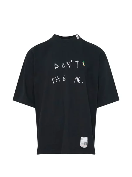 Tricou Maison Mihara Yasuhiro cu imagine negru