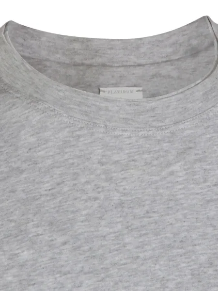 Tricou Eleventy cu decolteu rotund gri